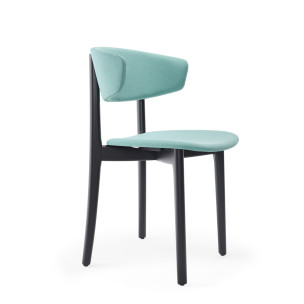 Стул Babar 2466 acquamarine/black (2466.221PO FNR008)